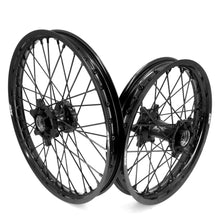 Load image into Gallery viewer, KKE Enduro 1.6*21" & 2.15*18" CNC Hub Electric Dirtbike Alloy Wheels Rims Fit STARK VARG All Black