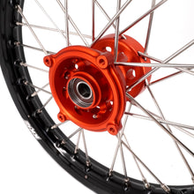 Load image into Gallery viewer, KKE 14"*1.4/12"*1.6 Kid's Small Wheels Rims Set Fit KTM SX 65 2025-2026 Orange&Black