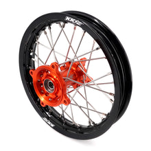 Load image into Gallery viewer, KKE 14"*1.4/12"*1.6 Kid's Small Wheels Rims Set Fit KTM SX 65 2025-2026 Orange&Black