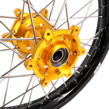 Load image into Gallery viewer, KKE 21" 18" Enduro Wheels Rims For SUZUKI DRZ400SM 2005-2024 Gold Hub