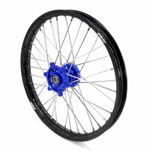 Load image into Gallery viewer, KKE 21 & 18 Enduro Wheels for YAMAHA WR250F 2001-2016 WR450F 2003-2015 Blue&Black 250mm Disc