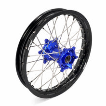 Load image into Gallery viewer, KKE 21 & 18 Enduro Wheels for YAMAHA WR250F 2001-2016 WR450F 2003-2015 Blue&Black 250mm Disc