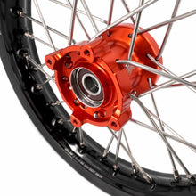 Load image into Gallery viewer, KKE 12/10 Small Kid's Wheels For KTM SX50 2024-2025 Mini Dirtbikes Orange Hub