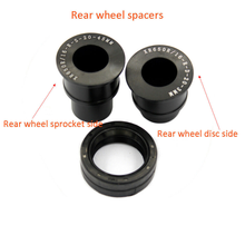 Load image into Gallery viewer, KKE 21 & 19 Cast Red Hubs Billet Gold Rims for Honda XR650R 2000-2008 Red&Gold