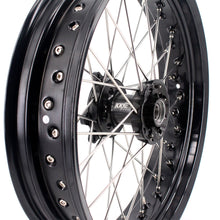 Load image into Gallery viewer, KKE 17 Inch Supermoto Rims for Honda CRF250R 04-13 CRF450R 02-12 Black