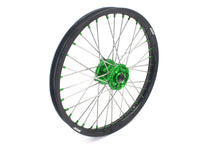 Load image into Gallery viewer, KKE 1.6*21 & 2.15*19 Wheels Rims Fit Kawasaki KX450 2019-2025 KX450X 2021-2025 Green Nipples