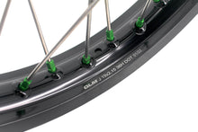 Load image into Gallery viewer, KKE 1.6*21 & 2.15*19 Wheels Rims Fit Kawasaki KX450 2019-2025 KX450X 2021-2025 Green Nipples