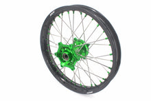 Load image into Gallery viewer, KKE 1.6*21 & 2.15*19 Wheels Rims Fit Kawasaki KX450 2019-2025 KX450X 2021-2025 Green Nipples