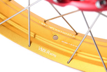 Load image into Gallery viewer, VMX 21/18 Tubeless Rims Fit Honda XL750 Transalp 2023-2024 Red Hub & Gold Rim