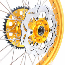 Load image into Gallery viewer, KKE 21 & 19 GLM Gold Wheels for SUZUKI RM125 RM250 1996-2000