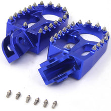 Load image into Gallery viewer, KKE CNC Footpegs for KTM SX SX-F XC XC-F EXC EXC-F 2001-2015 Orange/Blue/Black/Silver