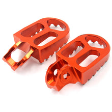 Load image into Gallery viewer, KKE CNC Footpegs Pedals for KTM SX SXF XC XCF 125 150 250 350 450 2016-2020 Orange/Blue/Black
