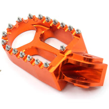 Load image into Gallery viewer, KKE CNC Footpegs for KTM SX SX-F XC XC-F EXC EXC-F 2001-2015 Orange/Blue/Black/Silver