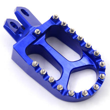 Load image into Gallery viewer, KKE CNC Billet Footpegs for SUZUKI DRZ400 DRZ400E DRZ400S DRZ400SM Gold/Blue/Black