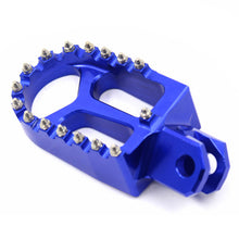 Load image into Gallery viewer, KKE CNC Billet Footpegs for SUZUKI DRZ400 DRZ400E DRZ400S DRZ400SM Gold/Blue/Black