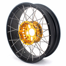 Load image into Gallery viewer, VMX 19" 17" Tubeless Wheels For BMW R1200GS R1200GS Adventure 2013-2020 Gold Hub&Black Rim