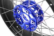 Load image into Gallery viewer, VMX 19" 17" Inch Tubeless Rims for BMW R1200GS R1200GS Adventure 2013-2020 Blue Hub & Black Rim