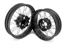 Load image into Gallery viewer, VMX 19" 17" Inch Tubeless Rims for BMW R1200GS R1200GS Adventure 2013-2020 Black Hub & Black Rim