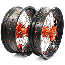 Load image into Gallery viewer, KKE 17Inch CUSH Drive Supermoto Wheels Rims For KTM690 SMC 2007-2011 For KTM690 Enduro R 2008-2022