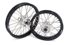 Load image into Gallery viewer, KKE 14 & 12 Small Kid's Wheels Rims Set for KTM 65 SX 2002-2024 Silver&Black