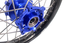 Load image into Gallery viewer, KKE 21/18 Enduro CUSH Drive Spoke Wheels For KTM EXC EXC-F EXC-W 125-530CC 2003-2024 Blue Hub