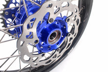 Load image into Gallery viewer, KKE 21/18 Enduro CUSH Drive Spoke Wheels For KTM EXC EXC-F EXC-W 125-530CC 2003-2024 Blue Hub