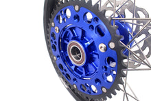 Load image into Gallery viewer, KKE 21/18 Enduro CUSH Drive Spoke Wheels For KTM EXC EXC-F EXC-W 125-530CC 2003-2024 Blue Hub
