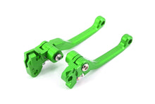 Load image into Gallery viewer, KKE Green Brake Clutch Levers Fit Kawasaki KX125/250 2006-2008 KX250F/450F 2006-2013