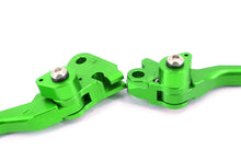 Load image into Gallery viewer, KKE Green Brake Clutch Levers Fit Kawasaki KX125/250 2006-2008 KX250F/450F 2006-2013