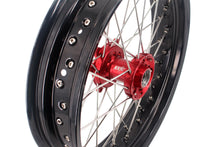 Load image into Gallery viewer, KKE 3.5 & 4.25 Cush Drive Supermoto Rims for HONDA CRF250R/450R 2002-2012 Red&Black