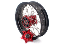 Load image into Gallery viewer, KKE 3.5 & 4.25 Cush Drive Supermoto Rims for HONDA CRF250R/450R 2002-2012 Red&Black