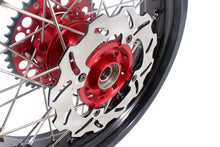 Load image into Gallery viewer, KKE 3.5 & 4.25 Cush Drive Supermoto Rims for HONDA CRF250R/450R 2002-2012 Red&Black With Disc&Sprocket