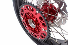 Load image into Gallery viewer, KKE 3.5 & 4.25 Cush Drive Supermoto Rims for HONDA CRF250R/450R 2002-2012 Red&Black With Disc&Sprocket