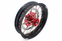 Load image into Gallery viewer, KKE 3.5 & 4.25 Cush Drive Supermoto Rims for HONDA CRF250R/450R 2002-2012 Red&Black With Disc&Sprocket