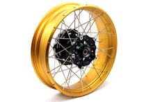 Load image into Gallery viewer, VMX 3.0*19 & 4.25*17 Tubeless Wheels Rims Fit for BMW F700GS 2012 - 2018 Gold Rims Black Hubs