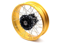 Load image into Gallery viewer, VMX 3.0*19 & 4.25*17 Tubeless Wheels Rims Fit for BMW F700GS 2012 - 2018 Gold Rims Black Hubs