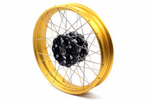 Load image into Gallery viewer, VMX 3.0*19 & 4.25*17 Tubeless Wheels Rims Fit for BMW F700GS 2012 - 2018 Gold Rims Black Hubs