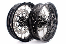 Load image into Gallery viewer, KKE 3.5 & 4.25 Rims For Honda XR400R 1996-2004 XR600R 1991-2000 Supermoto Wheels Black