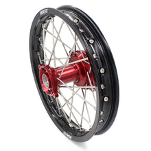 Load image into Gallery viewer, KKE 17 & 14 Kids Wheels for Honda CR80R CR80RB 1993-2002 CR85R CR85RB 2003-2008 Red Hub