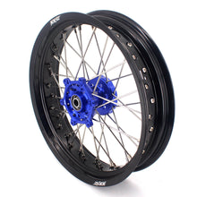 Load image into Gallery viewer, KKE 17 Inch Cush Drive Supermoto Wheels Fit Yamaha WR250F 2001-2018 WR450F 2003-2018 Blue