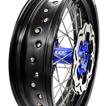 Load image into Gallery viewer, KKE 3.5 & 4.25 Wheels for Yamaha WR250F 2001 WR450F 2003-2018 Blue