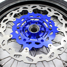 Load image into Gallery viewer, KKE 3.5/4.25*17inch Wheels Tires For 2003-2025 KTM SX SX-F XC EXC EXC-F Husqvarna Husaberg Blue & Black