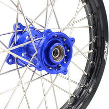 Load image into Gallery viewer, KKE 19 & 16 Kids Wheels fit for Suzuki RM85 RM80 Yamaha YZ80 YZ85 Blue Hub