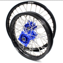 Load image into Gallery viewer, KKE 19 & 16 Kids Wheels fit for Suzuki RM85 RM80 Yamaha YZ80 YZ85 Blue Hub