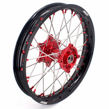 Load image into Gallery viewer, KKE 21" 18" OEM Size Motorcycle Alloy Wheels Rims Compatible with HONDA XR650L 1993-2024 Red Nipples