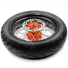Load image into Gallery viewer, KKE 3.5*17inch & 4.25*17inch CUSH Drive Supermoto Rims Tires For KTM SX SX-F XC XC-F EXC EXC-F XCW 2003-2024