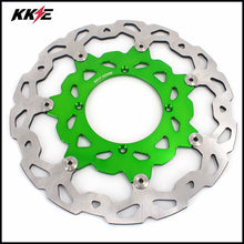 Load image into Gallery viewer, KKE Green 320MM Oversize Disc or KAWASAKI KX250F KX450F 2006-2019