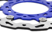 Load image into Gallery viewer, KKE Orange/Blue Oversize 320MM Brake Disc For KTM 125CC-640CC 1998-2022