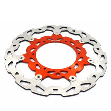 Load image into Gallery viewer, KKE Orange/Blue Oversize 320MM Brake Disc For KTM 125CC-640CC 1998-2022