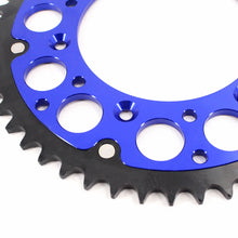 Load image into Gallery viewer, KKE Rear Billet Aluminum 44T/ 50T 51T Blue Sprocket For KTM Husqvarna Husaberg